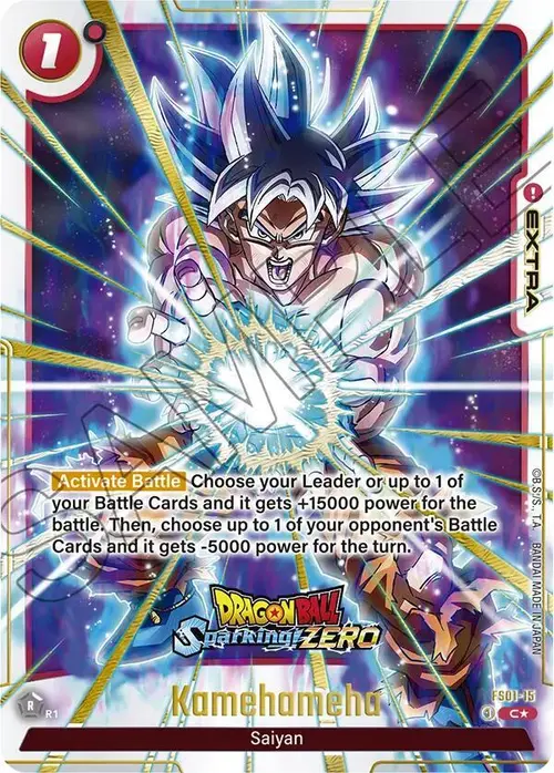 Kamehameha (Dragon Ball Sparking! ZERO) card art