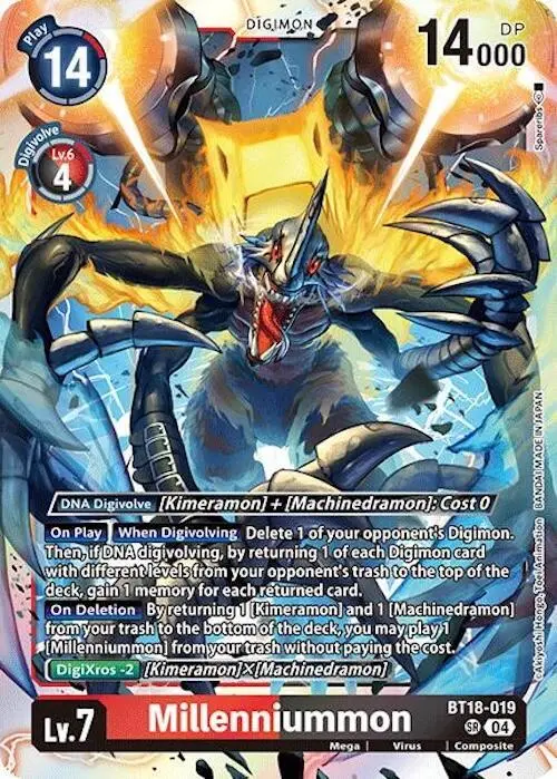 Millenniummon card art