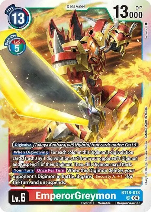 EmperorGreymon card art