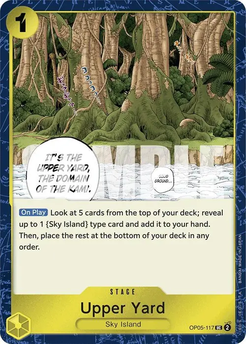 Upper Yard (Jolly Roger Foil) card art
