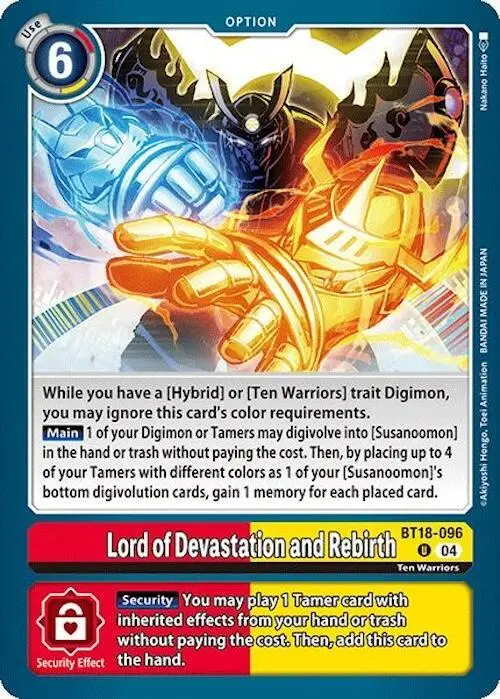 Lord of Devastation and Rebirth card art