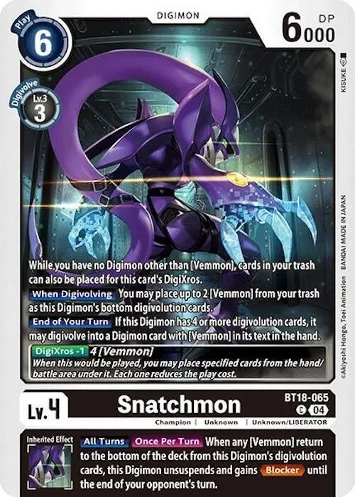 Snatchmon card art