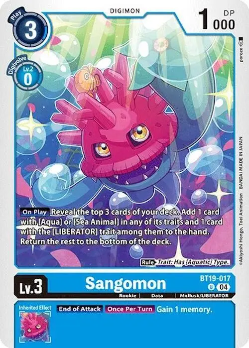 Sangomon card art