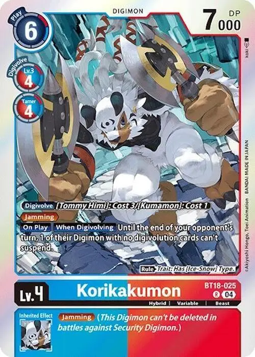 Korikakumon card art