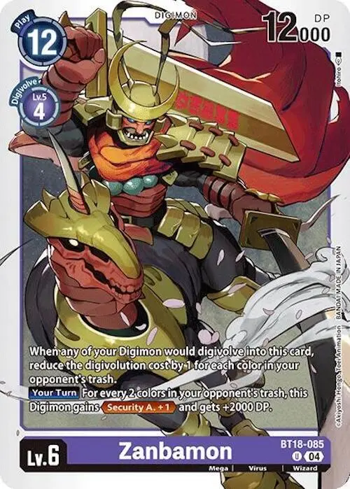 Zanbamon card art
