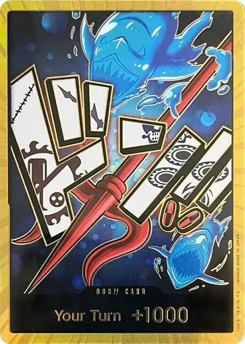 DON!! Card (Hody Jones) (Gold) card art