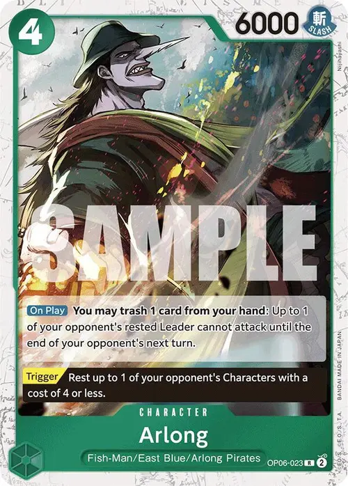 Arlong (Jolly Roger Foil) card art