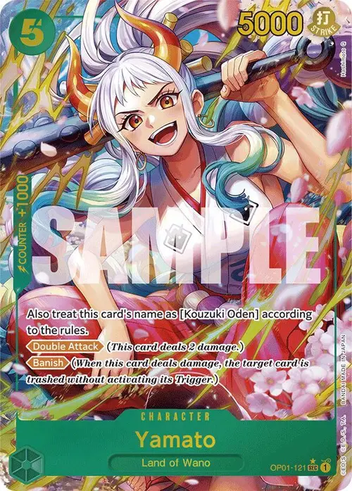 Yamato (OP01-121) (Alternate Art) card art