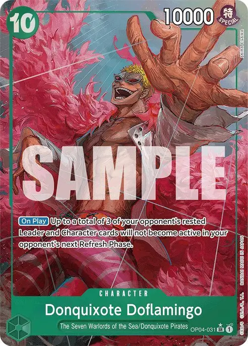 Donquixote Doflamingo (Alternate Art) card art