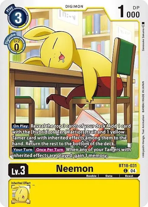 Neemon card art