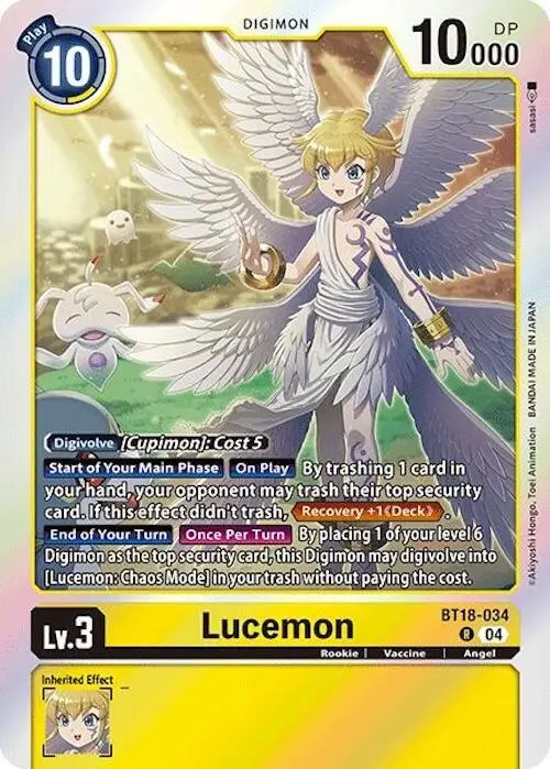 Lucemon card art