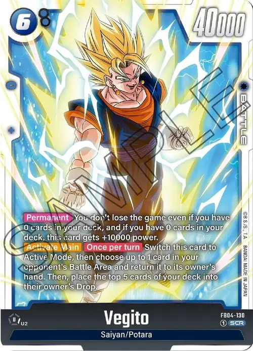Vegito card art