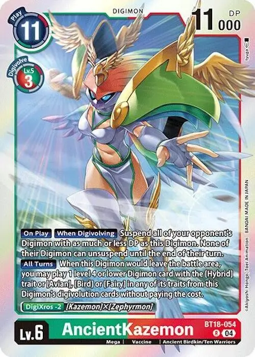 AncientKazemon card art