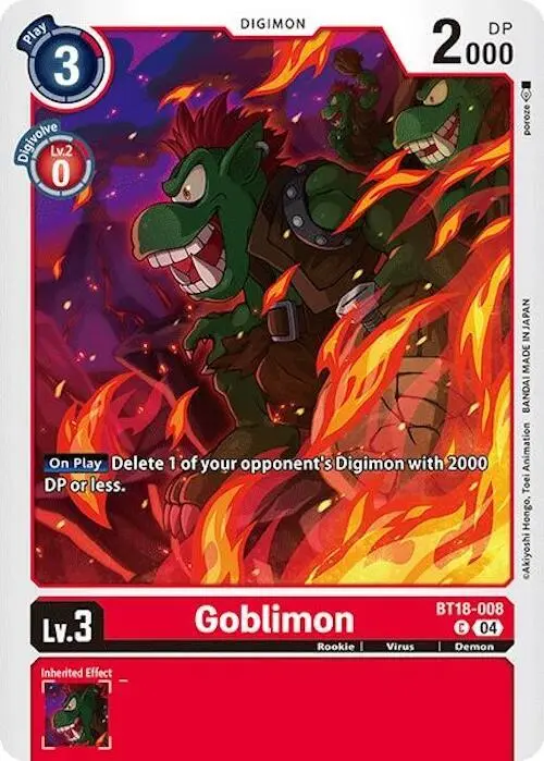 Goblimon card art