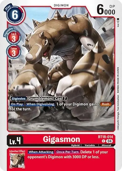 Gigasmon card art