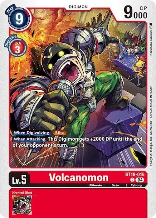Volcanomon card art