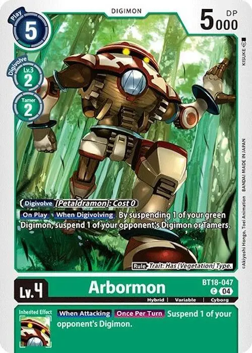 Arbormon card art