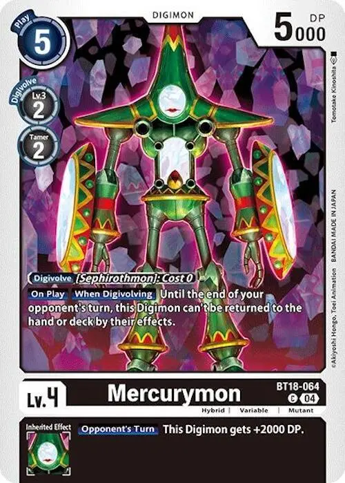 Mercurymon card art