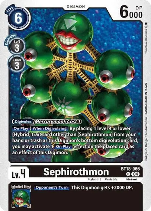 Sephirothmon card art