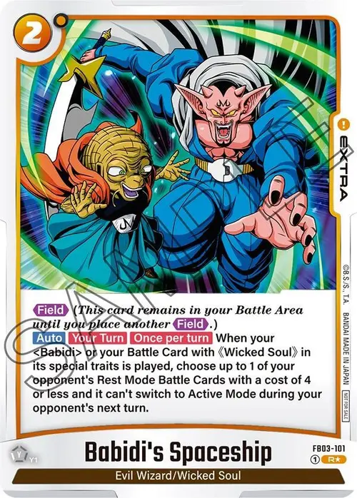 Babidi's Spaceship (Tournament Pack 04) card art