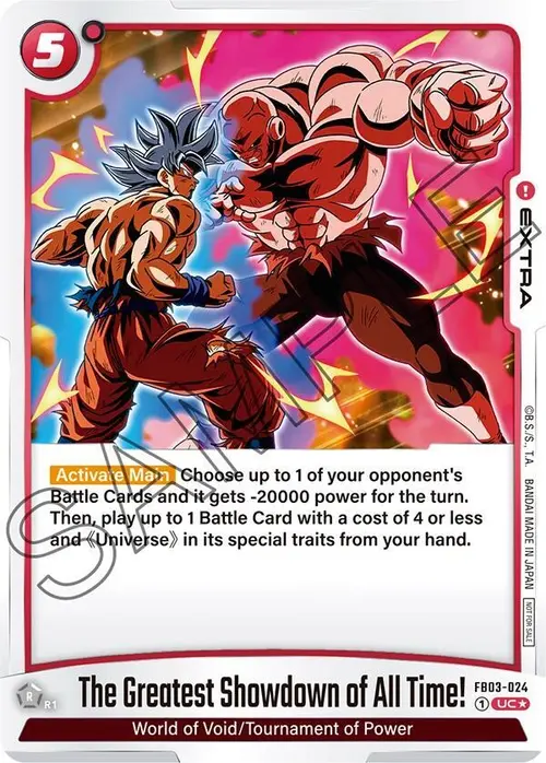 The Greatest Showdown of All Time! (Tournament Pack 04) card art