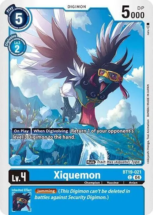 Xiquemon card art