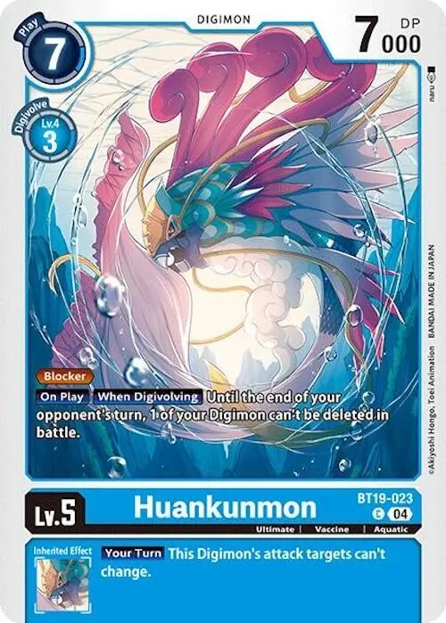 Huankunmon card art
