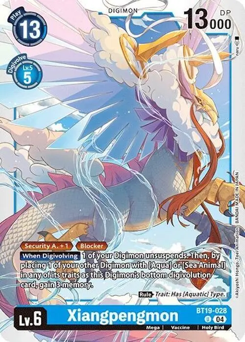 Xiangpengmon card art