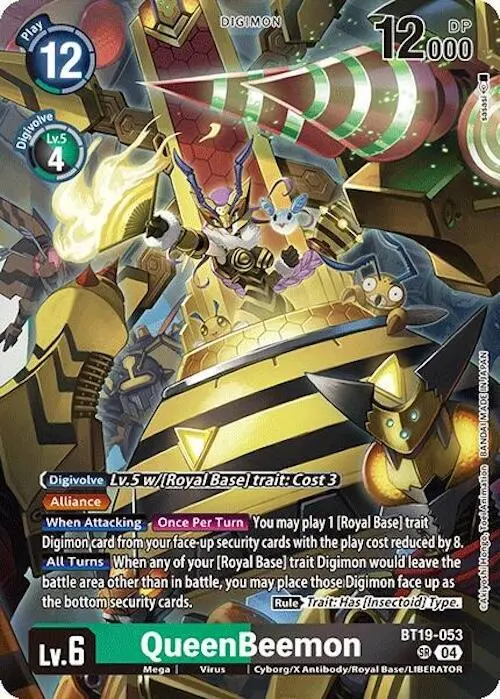 QueenBeemon card art