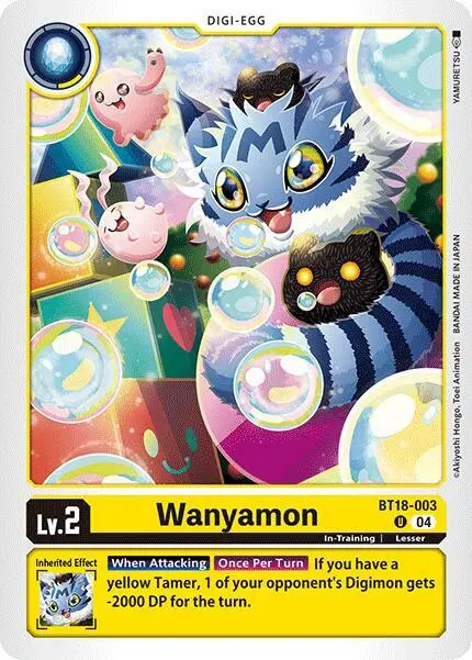 Wanyamon card art