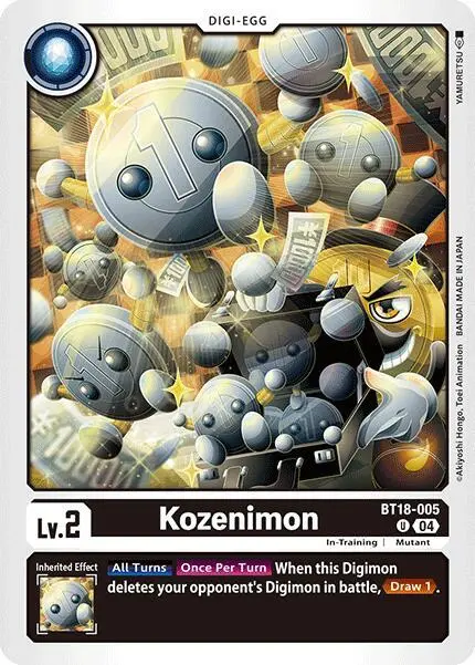Kozenimon card art