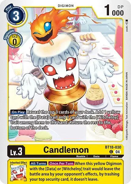 Candlemon card art