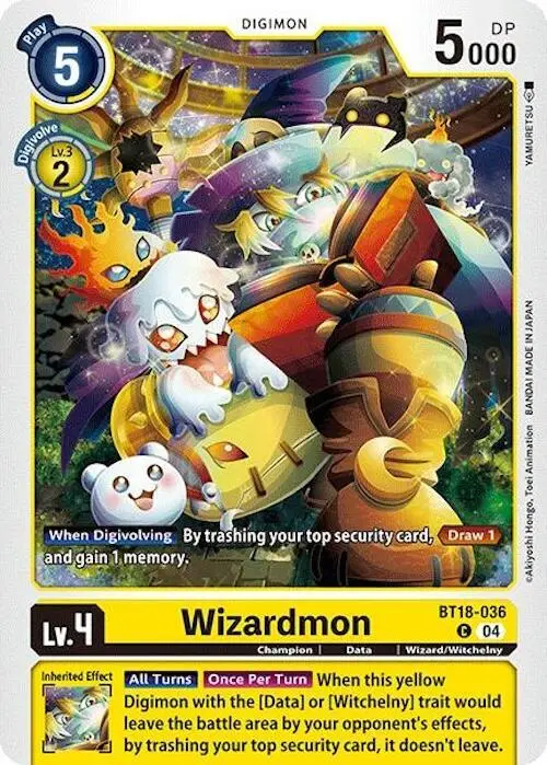 Wizardmon card art