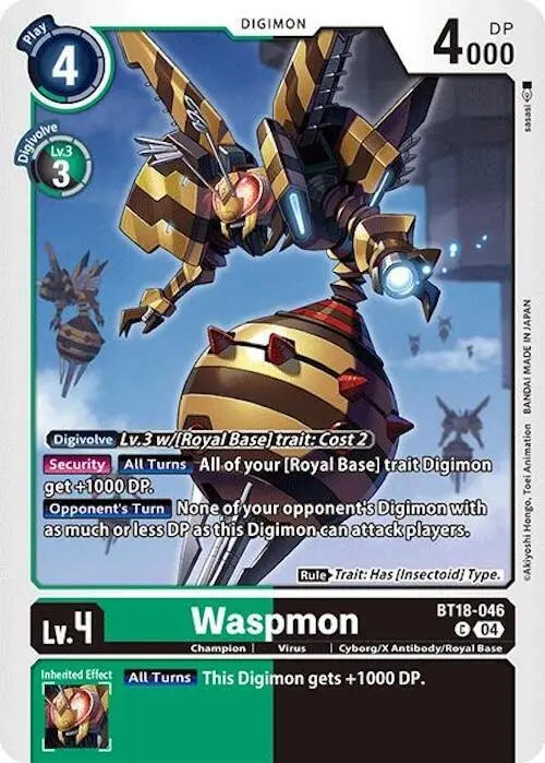 Waspmon card art