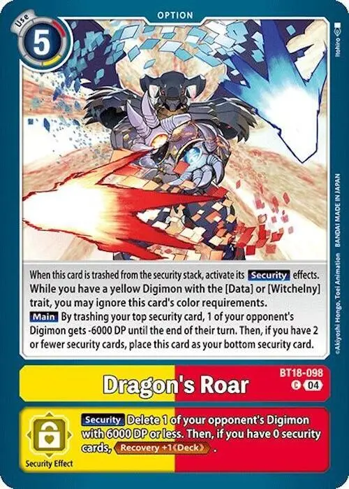 Dragon's Roar card art