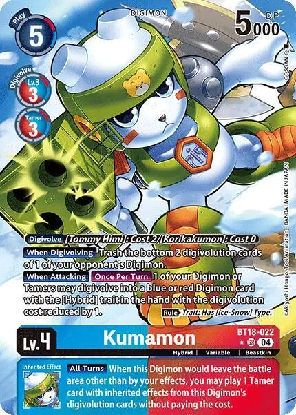 Kumamon (Alternate Art) card art
