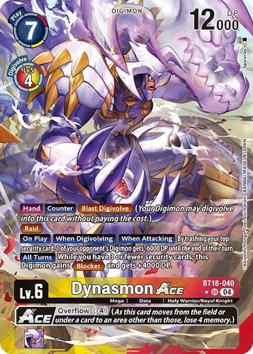 Dynasmon ACE (Alternate Art) card art