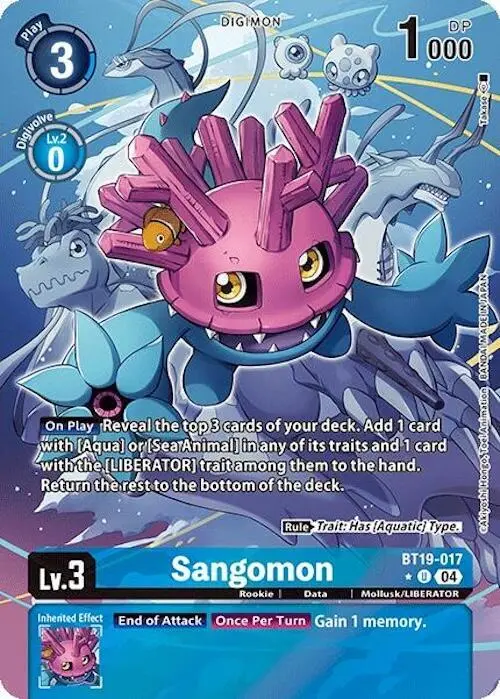 Sangomon (Alternate Art) card art