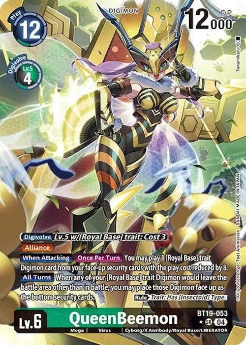 QueenBeemon (Alternate Art) card art