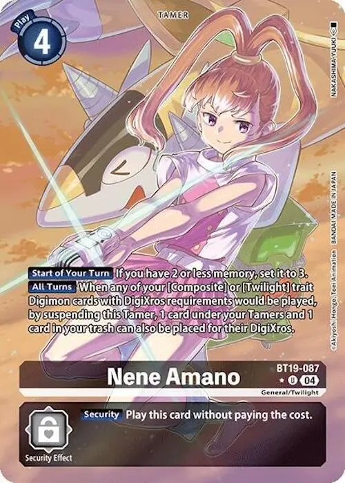 Nene Amano (Alternate Art) card art