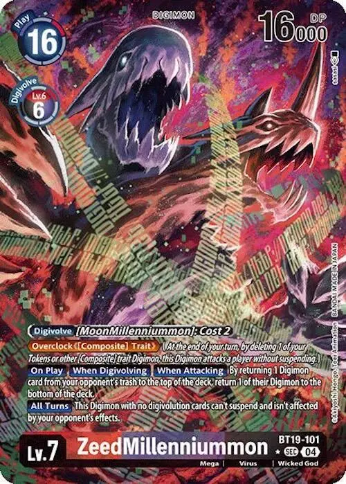 ZeedMillenniummon (Alternate Art) card art