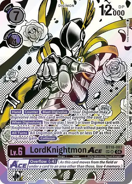 LordKnightmon ACE (Textured) card art