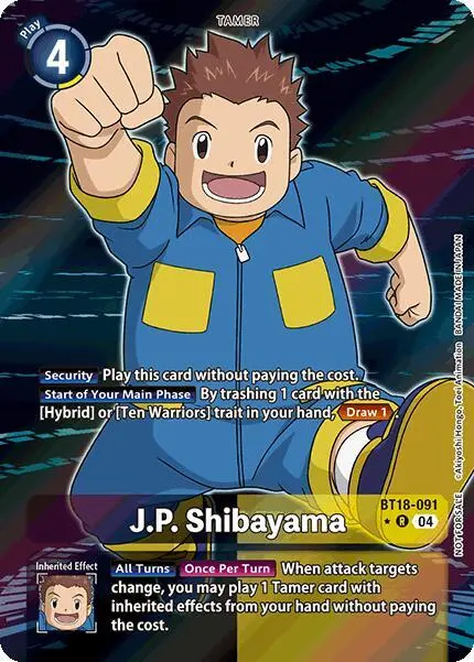 J.P. Shibayama (Release Special Booster 2.0: Box Promotion Pack) card art