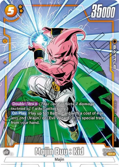 Majin Buu : Kid (Alternate Art) card art