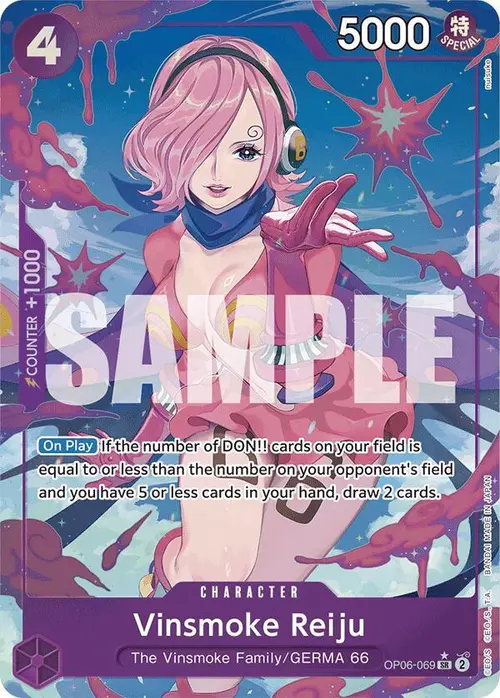 Vinsmoke Reiju (OP06-069) (Alternate Art) card art