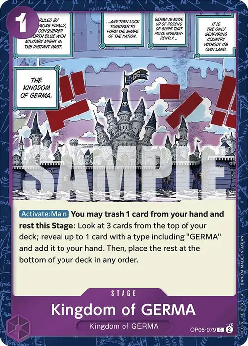 Kingdom of GERMA (Jolly Roger Foil) card art