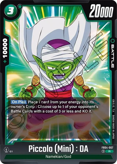 Piccolo (Mini) : DA card art