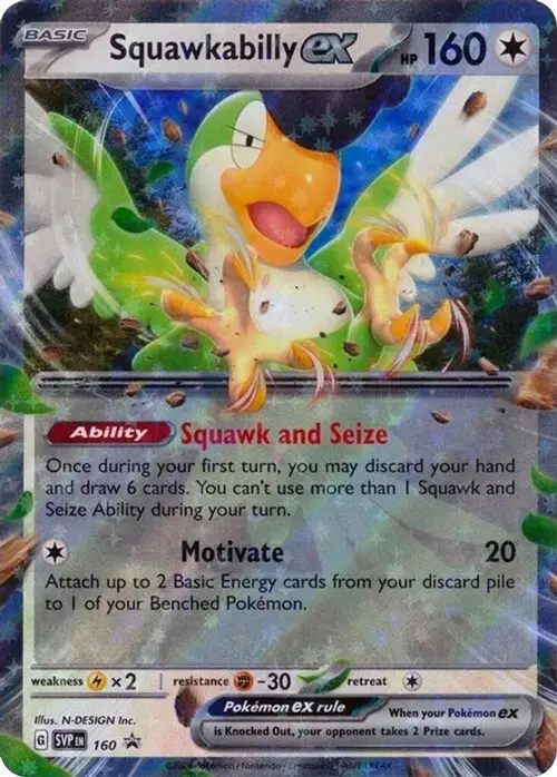 Squawkabilly ex - 160 card art