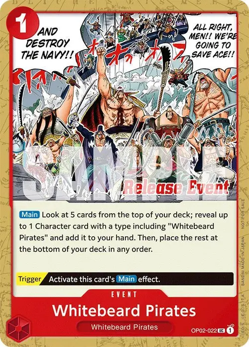 Whitebeard Pirates (ST15 - ST20 Release Event Pack) card art