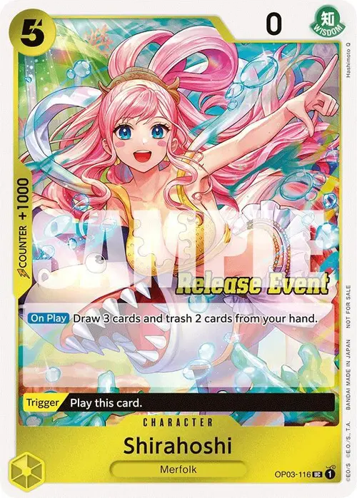 Shirahoshi (ST15 - ST20 Release Event Winner Pack) card art